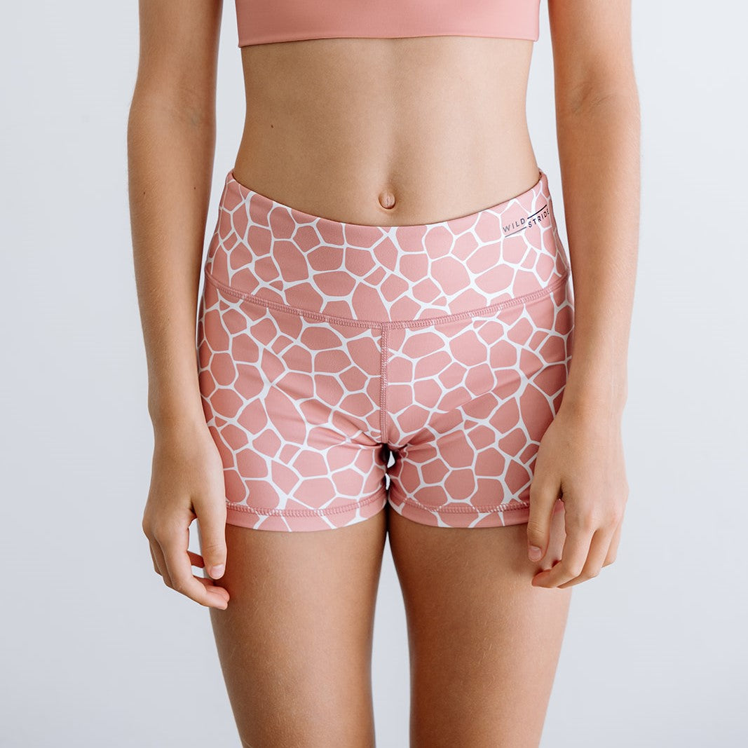 Pink Giraffe Shorts