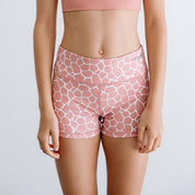Pink Giraffe Shorts