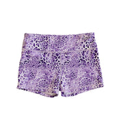 Purple Cheetah Shorts