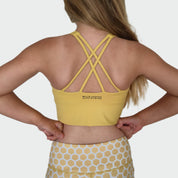 Yellow Honeycomb Shorts